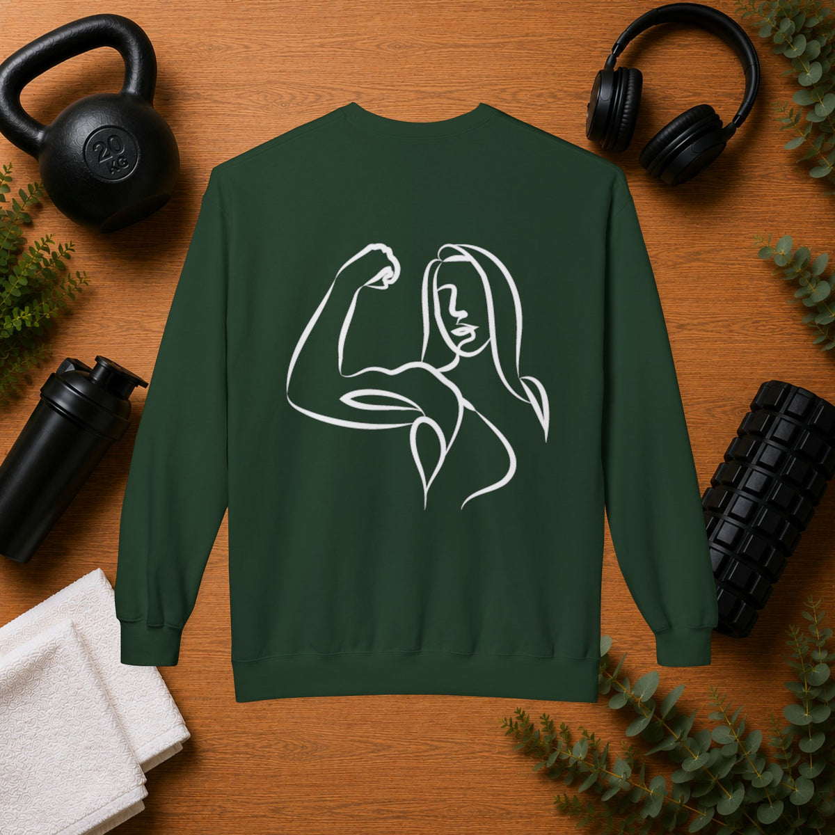 Emily Young Fitness - Unisex Midweight Softstyle Fleece Crewneck Sweatshirt