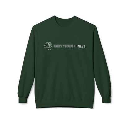 Emily Young Fitness - Unisex Midweight Softstyle Fleece Crewneck Sweatshirt