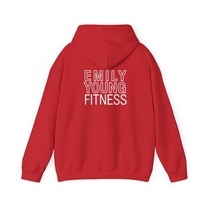Emily Young Fitness PowHerFul Hoodie — Motivational Trainer Hoodie for Women