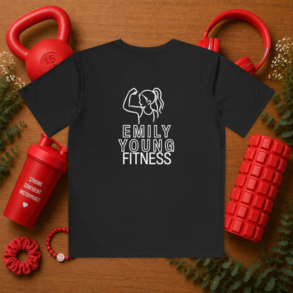Emily Young Fitness - Girls Who Lift Youth Tee