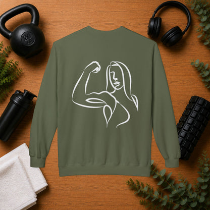 Emily Young Fitness - Unisex Midweight Softstyle Fleece Crewneck Sweatshirt