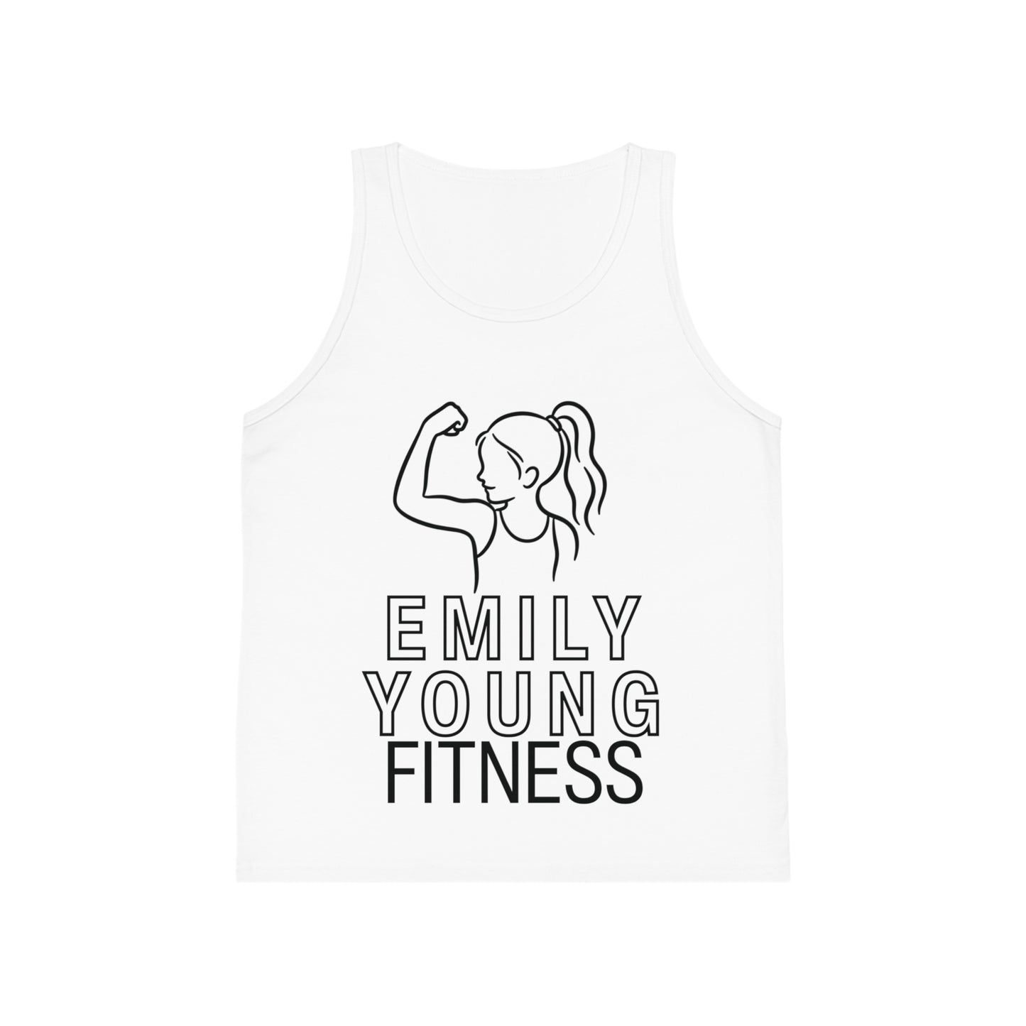 Emily Young Fitness - Kid Tank Top — "Emily Young Fitness" Girls' Athletic Jersey