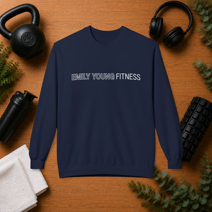 Emily Young Fitness - Unisex Midweight Softstyle Fleece Crewneck Sweatshirt