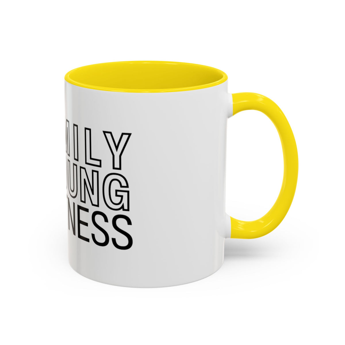 Emily Young Fitness Accent Coffee Mug - Motivational Drinkware for Fitness Enthusiasts