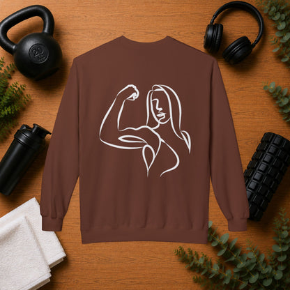 Emily Young Fitness - Unisex Midweight Softstyle Fleece Crewneck Sweatshirt
