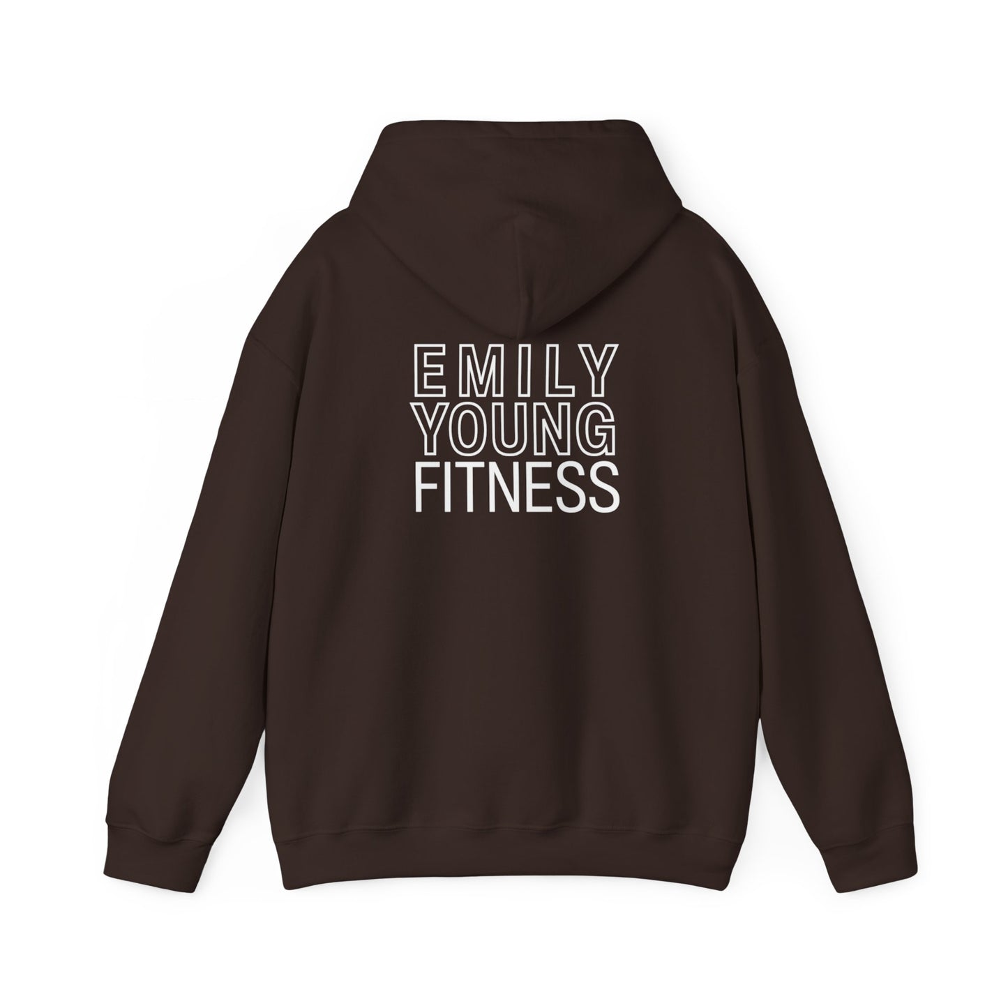 Emily Young Fitness PowHerFul Hoodie — Motivational Trainer Hoodie for Women