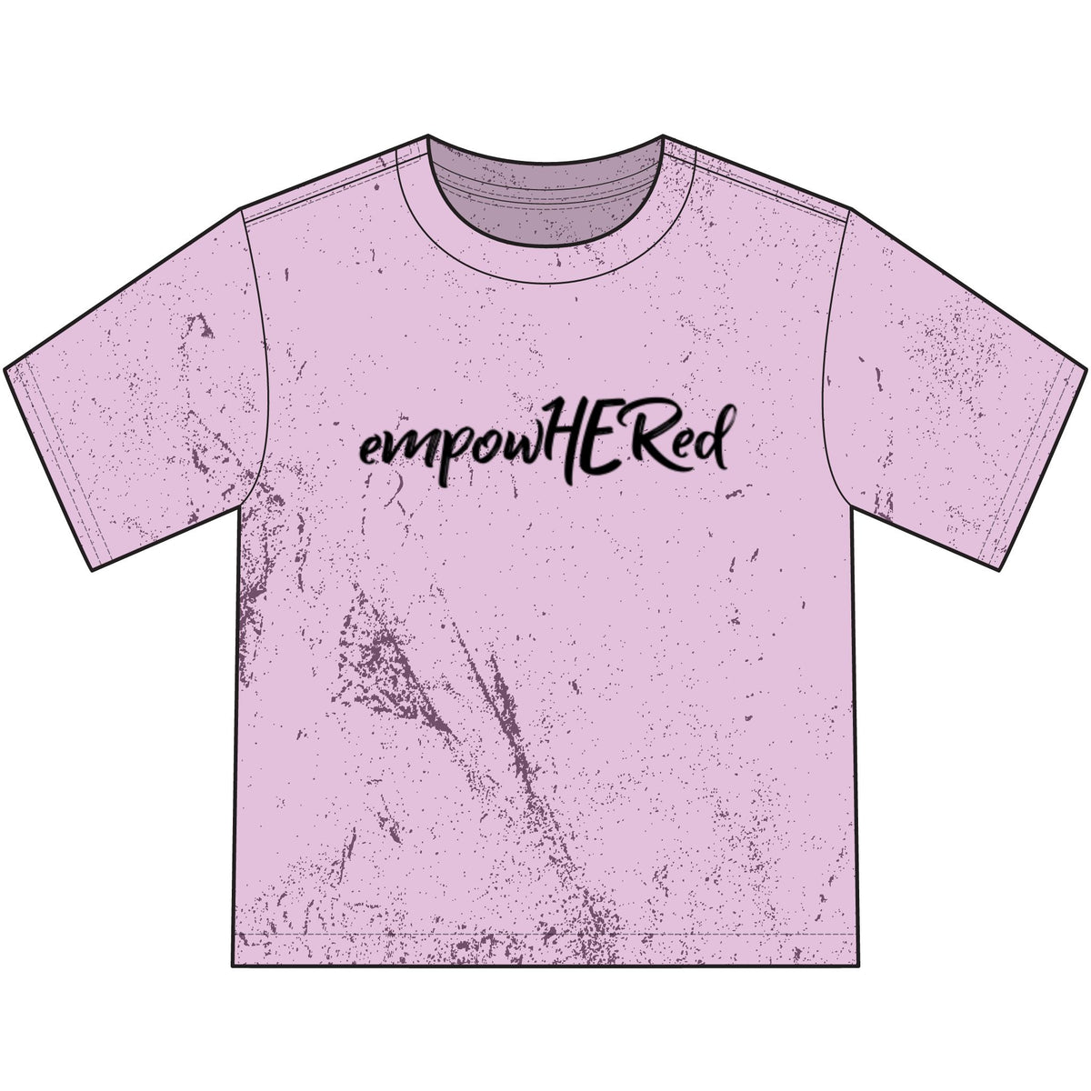 Emily Young Fitness - EmpowHERed Youth T‑Shirt