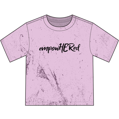 Emily Young Fitness - EmpowHERed Youth T‑Shirt