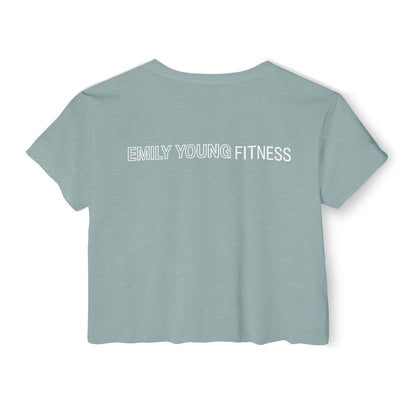 Emily Young Fitness - EmpowHERed Crop Top