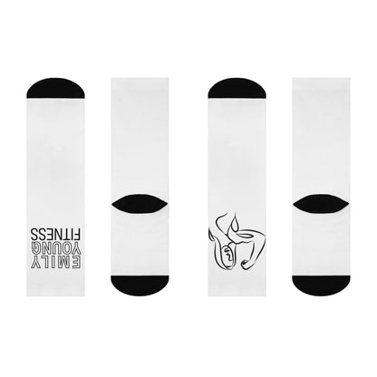 Emily Young Fitness - Cushioned Crew Socks