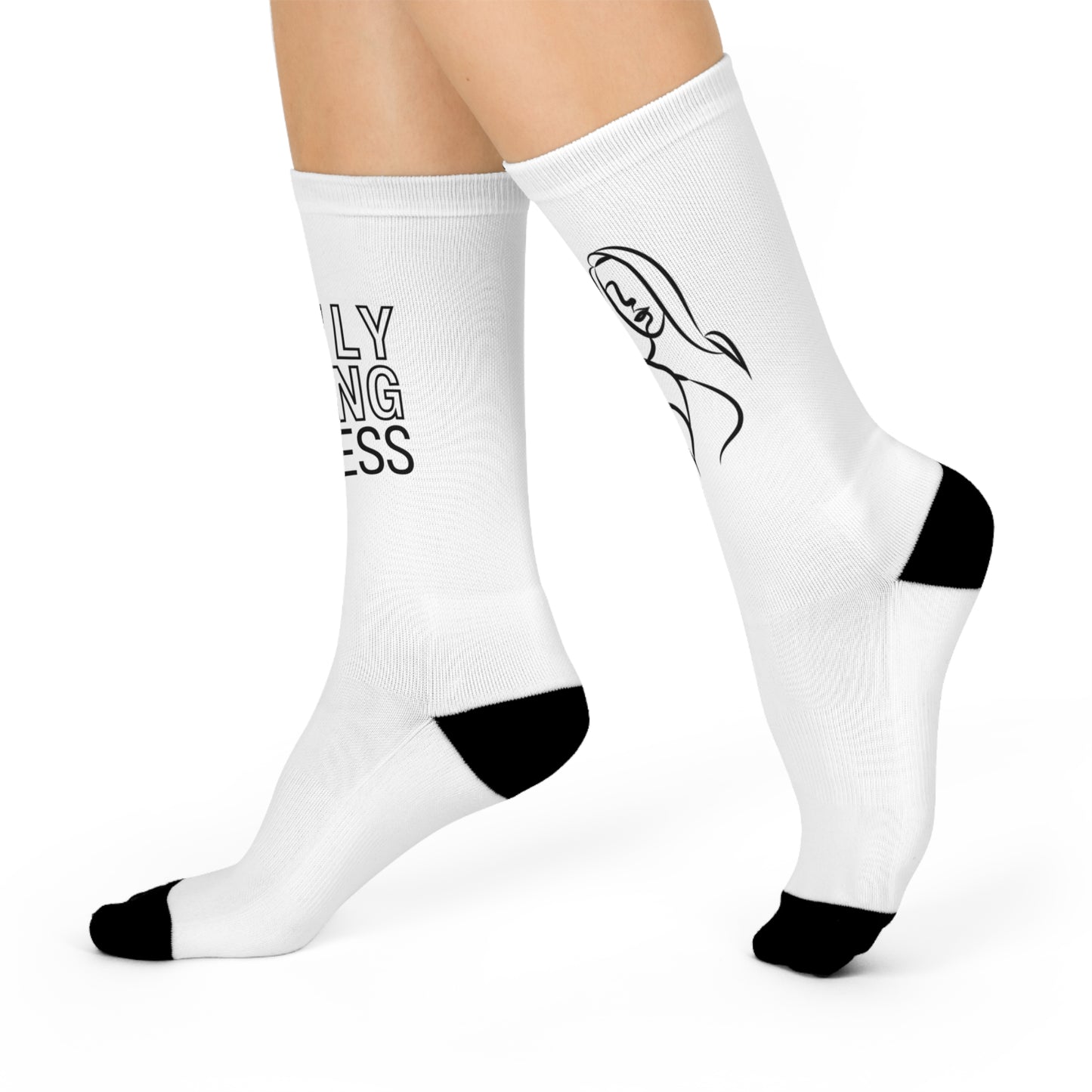 Emily Young Fitness - Cushioned Crew Socks