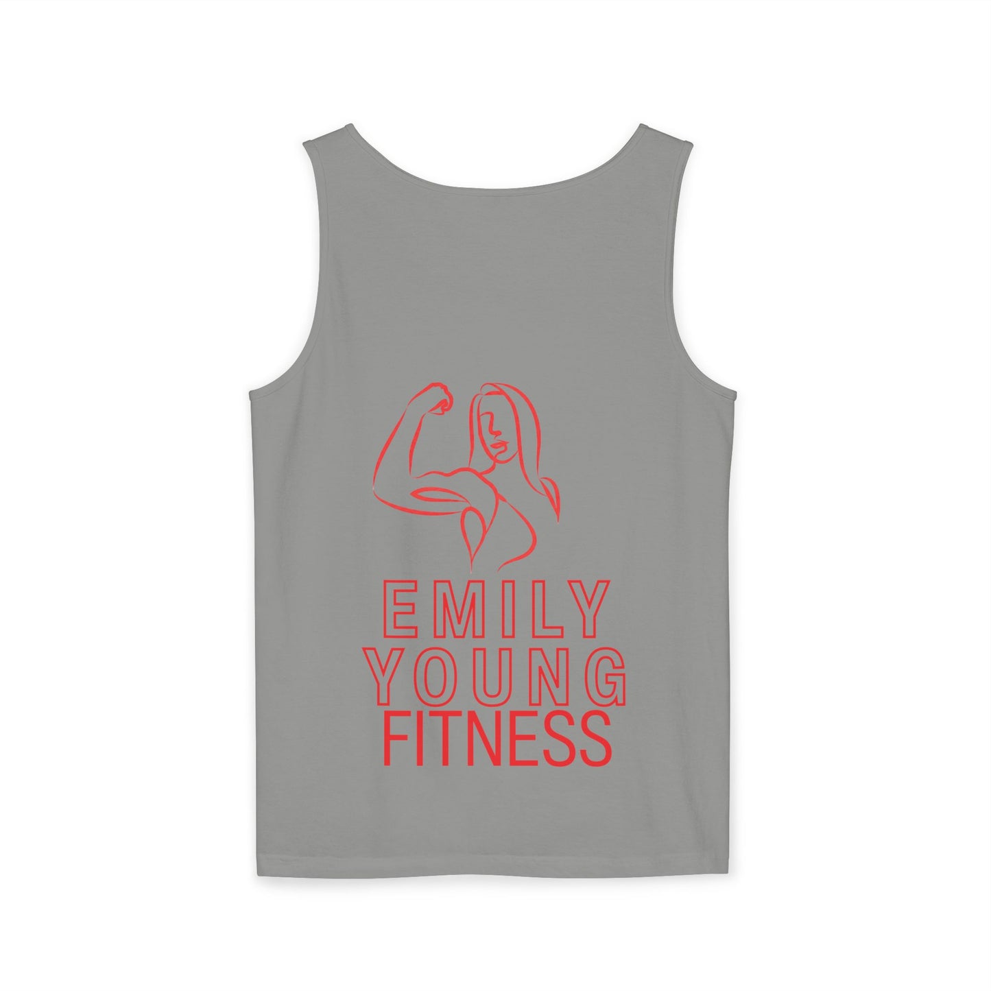 Emily Young Fitness - EmpowHERed Tank Top — Women’s Empowerment Muscle Line Art Tank