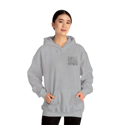 Emily Young Fitness — Women's Strength Line Drawing Graphic Hoodie