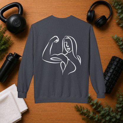 Emily Young Fitness - Unisex Midweight Softstyle Fleece Crewneck Sweatshirt