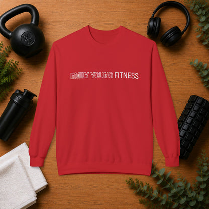 Emily Young Fitness - Unisex Midweight Softstyle Fleece Crewneck Sweatshirt