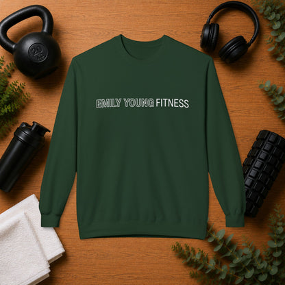 Emily Young Fitness - Unisex Midweight Softstyle Fleece Crewneck Sweatshirt