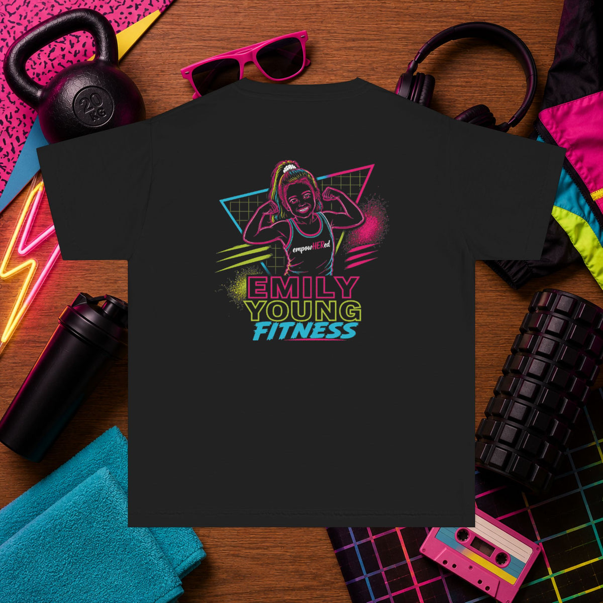 Emily Young Fitness - Girls of Steel Youth Fitness Tee