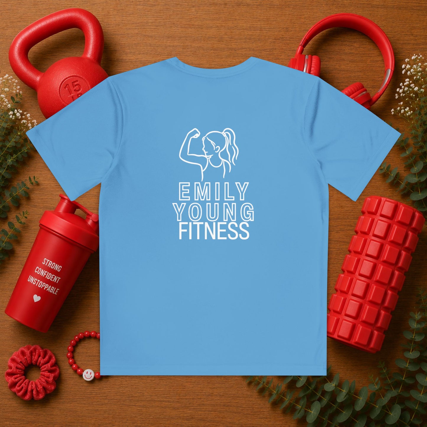 Emily Young Fitness - Girls Who Lift Youth Tee
