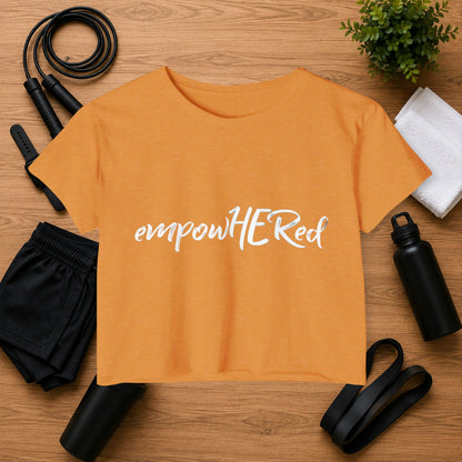 Emily Young Fitness - EmpowHERed Crop Top
