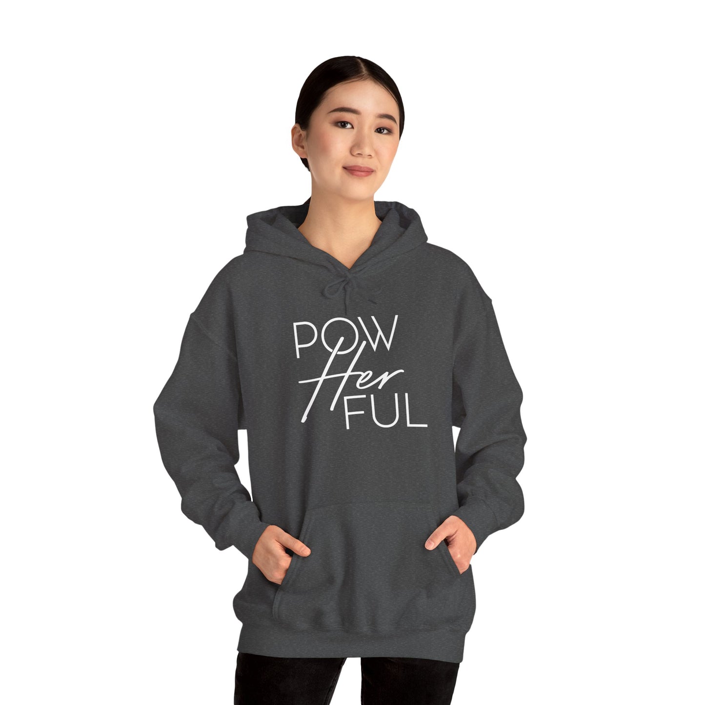 Emily Young Fitness PowHerFul Hoodie — Motivational Trainer Hoodie for Women