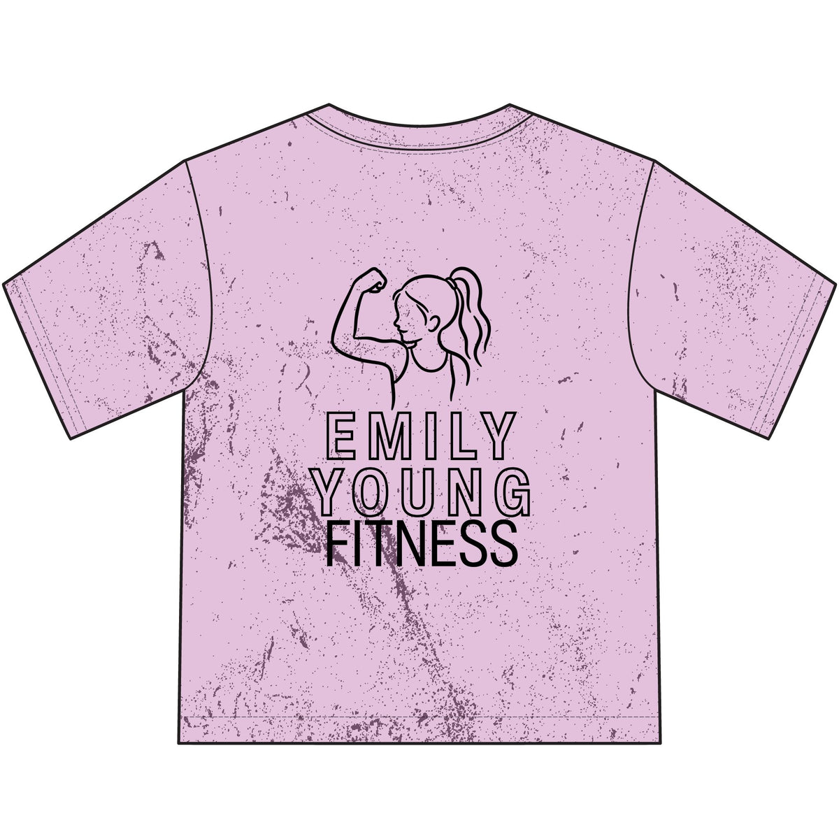 Emily Young Fitness - EmpowHERed Youth T‑Shirt