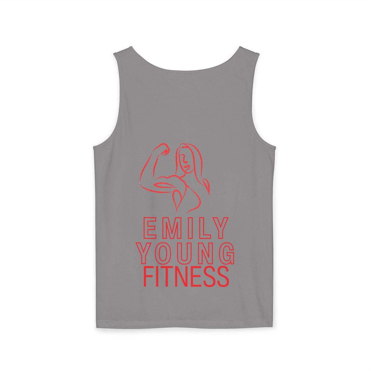 Emily Young Fitness - EmpowHERed Tank Top — Women’s Empowerment Muscle Line Art Tank