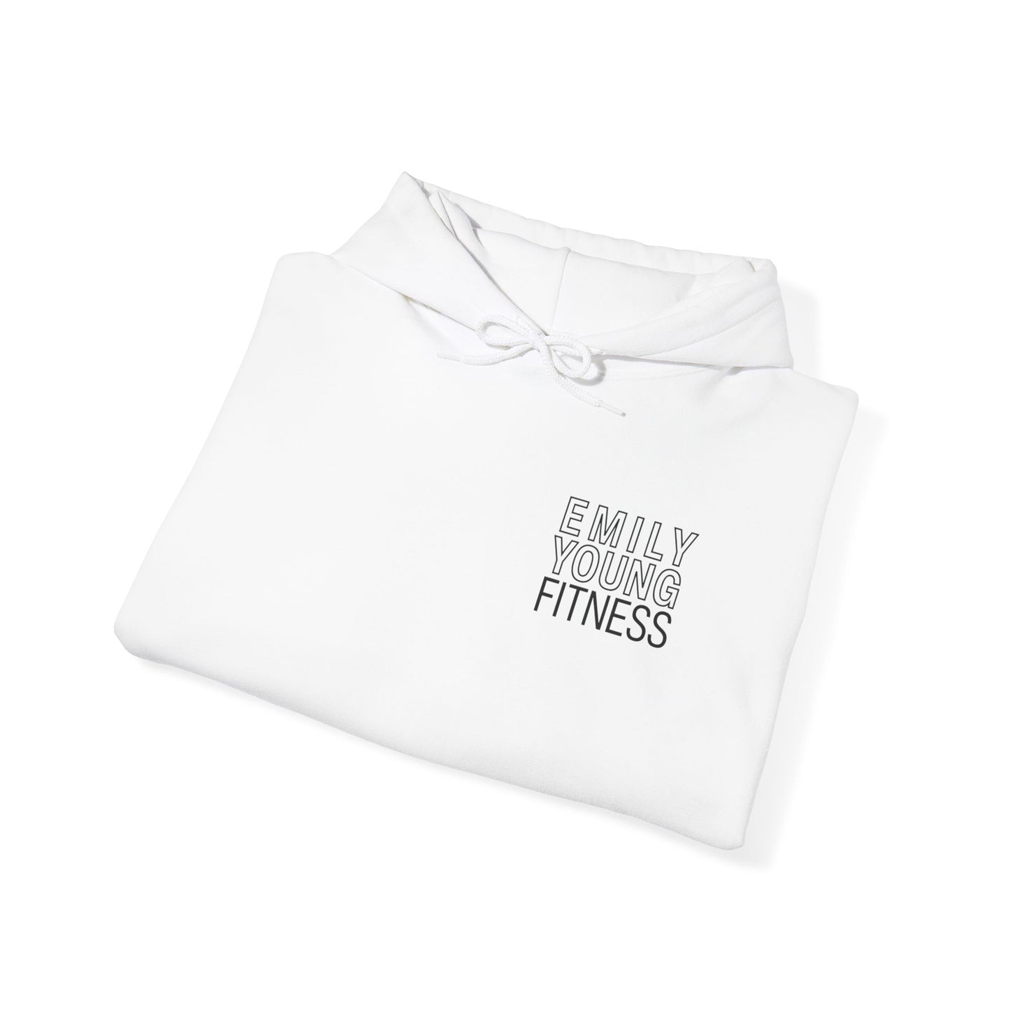Emily Young Fitness — Women's Strength Line Drawing Graphic Hoodie