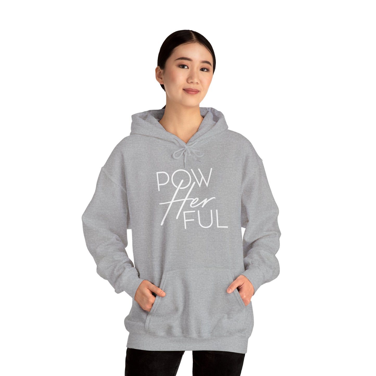 Emily Young Fitness PowHerFul Hoodie — Motivational Trainer Hoodie for Women