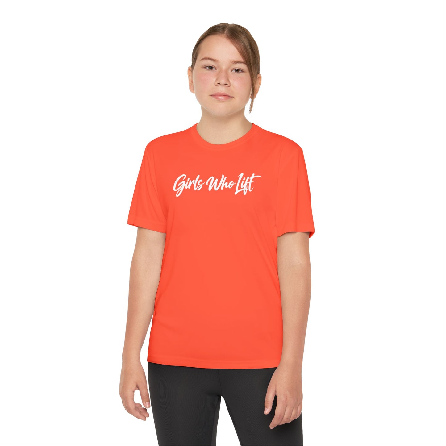Emily Young Fitness - Girls Who Lift Youth Tee