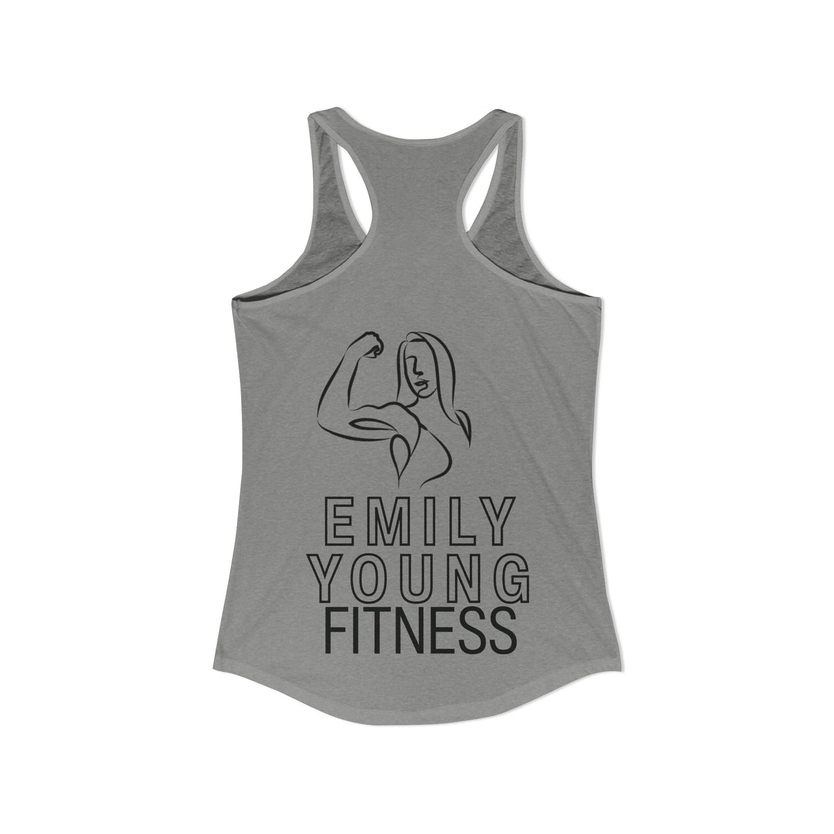 Emily Young Fitness - Racerback Graffiti Inspo Tank Top