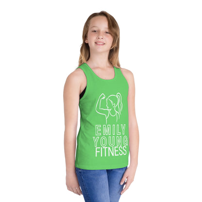 Emily Young Fitness - Kid Tank Top — "Emily Young Fitness" Girls' Athletic Jersey