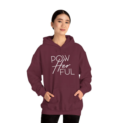 Emily Young Fitness PowHerFul Hoodie — Motivational Trainer Hoodie for Women