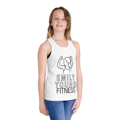 Emily Young Fitness - Kid Tank Top — "Emily Young Fitness" Girls' Athletic Jersey