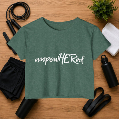 Emily Young Fitness - EmpowHERed Crop Top