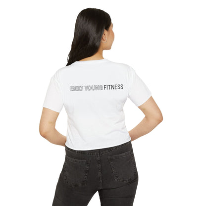 Emily Young Fitness - EmpowHERed Crop Top