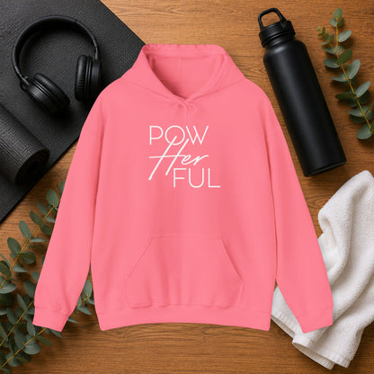Copy of Emily Young Fitness PowHerFul Hoodie — Motivational Trainer Hoodie for Women