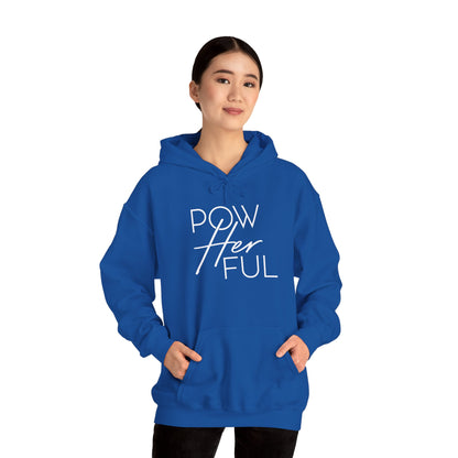 Emily Young Fitness PowHerFul Hoodie — Motivational Trainer Hoodie for Women