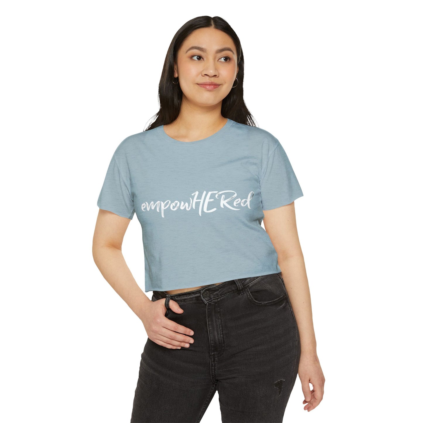 Emily Young Fitness - EmpowHERed Crop Top