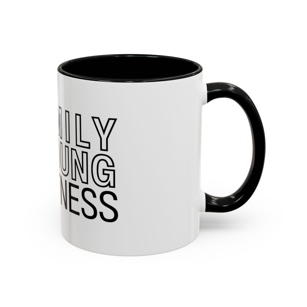Emily Young Fitness Accent Coffee Mug - Motivational Drinkware for Fitness Enthusiasts