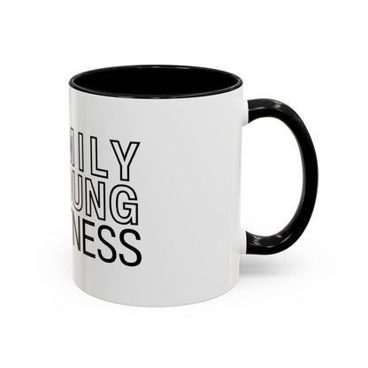 Emily Young Fitness Accent Coffee Mug - Motivational Drinkware for Fitness Enthusiasts