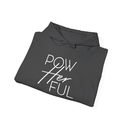 Emily Young Fitness PowHerFul Hoodie — Motivational Trainer Hoodie for Women
