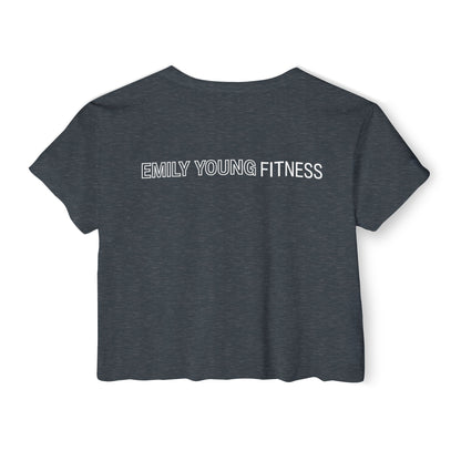 Emily Young Fitness - EmpowHERed Crop Top