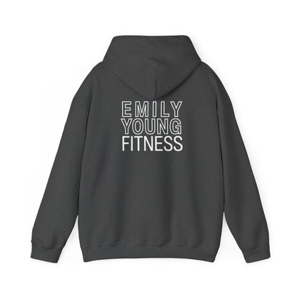 Emily Young Fitness PowHerFul Hoodie — Motivational Trainer Hoodie for Women