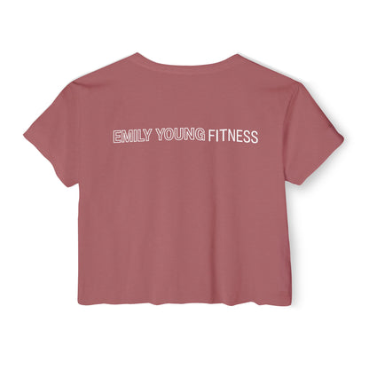 Emily Young Fitness - EmpowHERed Crop Top