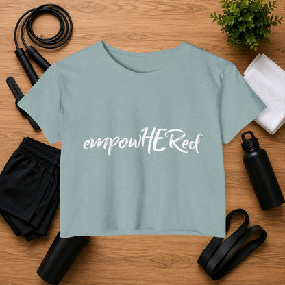 Emily Young Fitness - EmpowHERed Crop Top