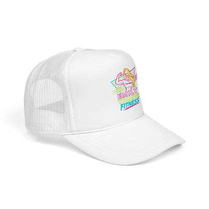 Emily Young Fitness - Retro Neon Fitness Trucker Mesh Hat