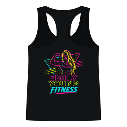 Babes of Steel Racerback Tank — Emily Young Fitness Neon Gym Tank Top